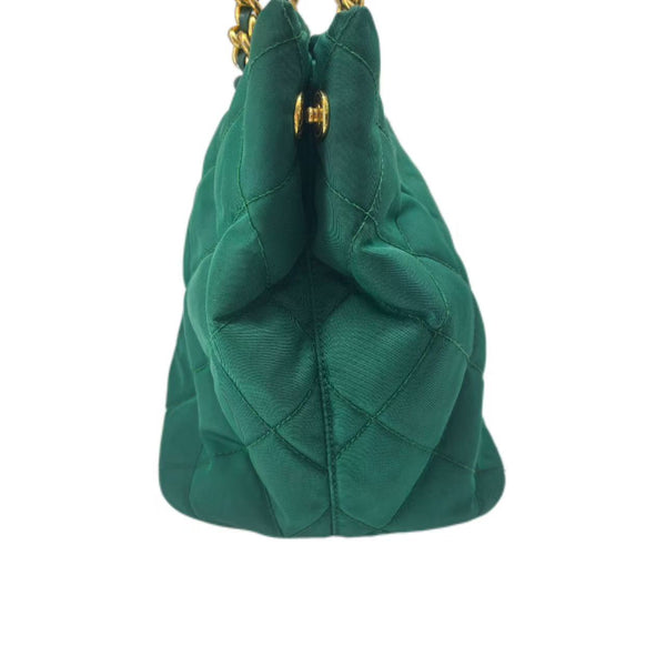 Green Prada Tote Bag