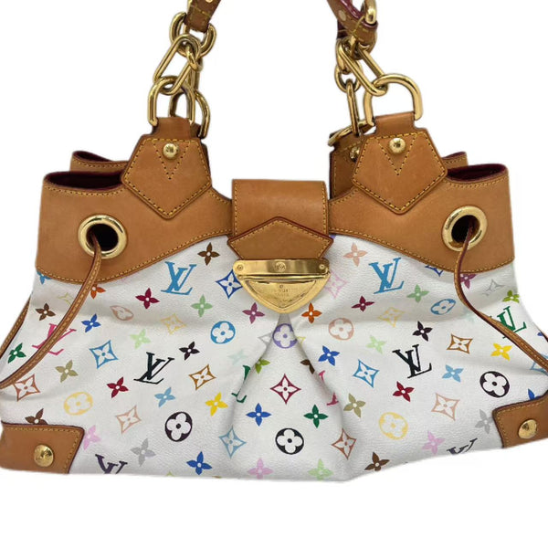 Louis Vuitton White Monogram Multicolor Bag