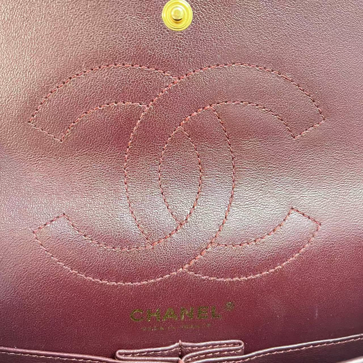 Chanel Black Quilted Leather Lucky Charms Classic Bag