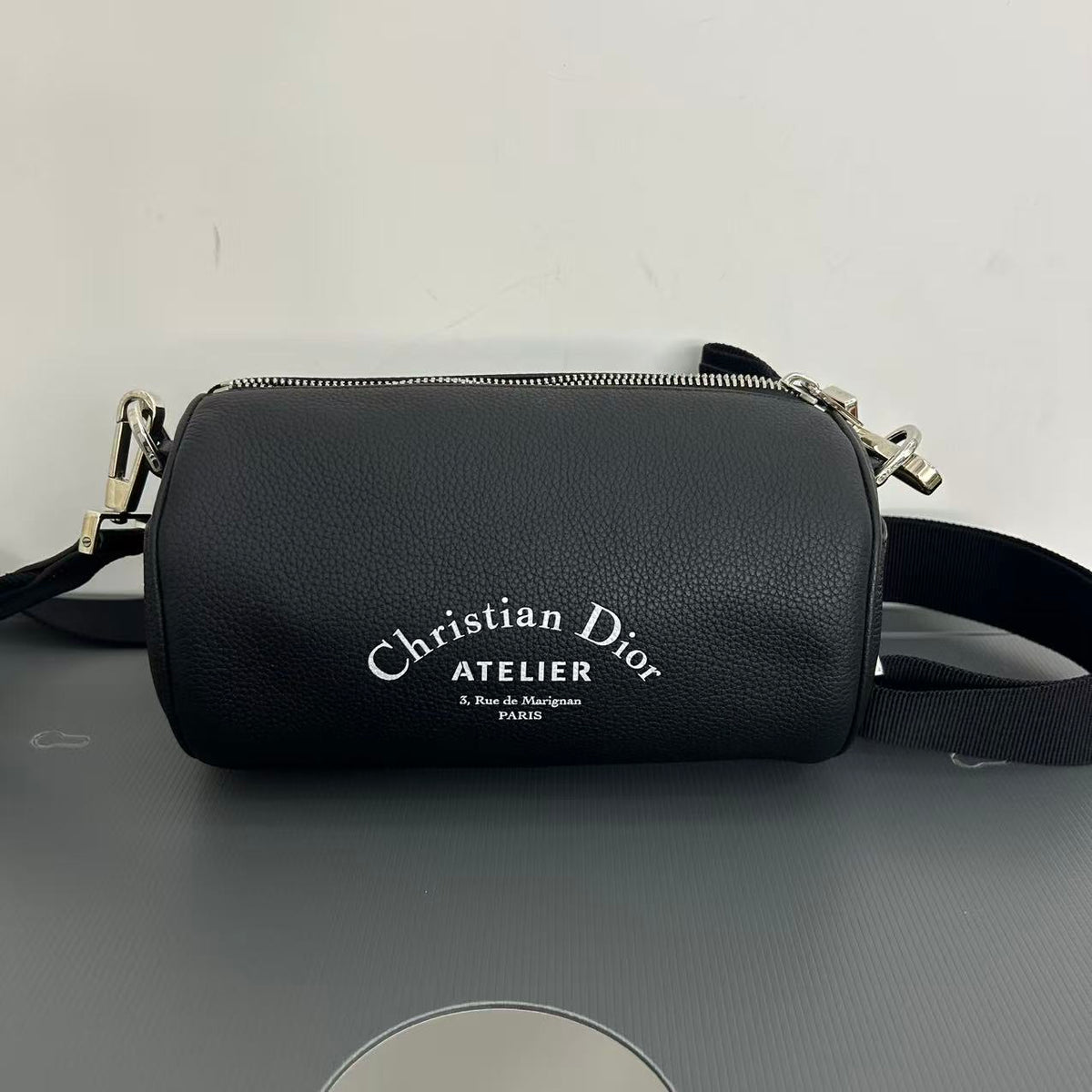 Christian Dior Pre-Owned Leather Atelier Roller Crossbody