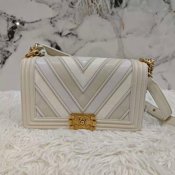 Chanel Boy leather crossbody bag