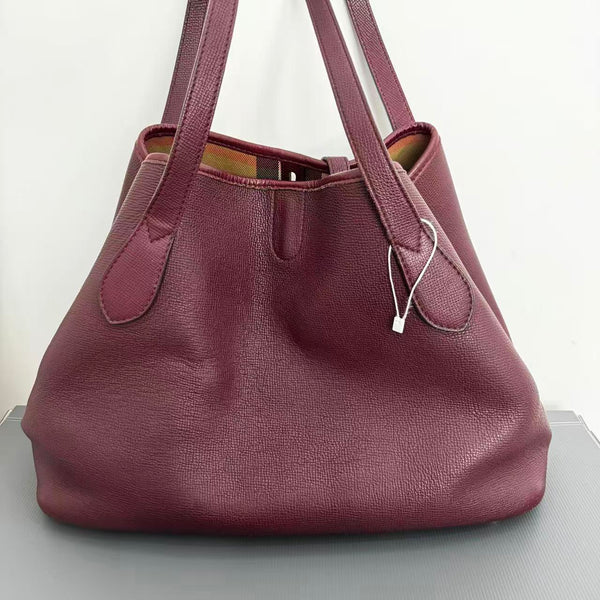 Burberry Burgundy handbag