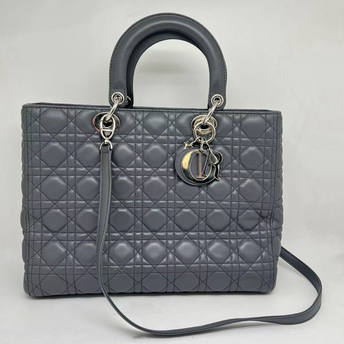 Christian Dior Lady Dior Leather Bag