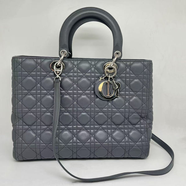 Christian Dior Lady Dior Leather Bag