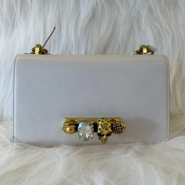 Alexander McQueen Leather Clutch Handbag