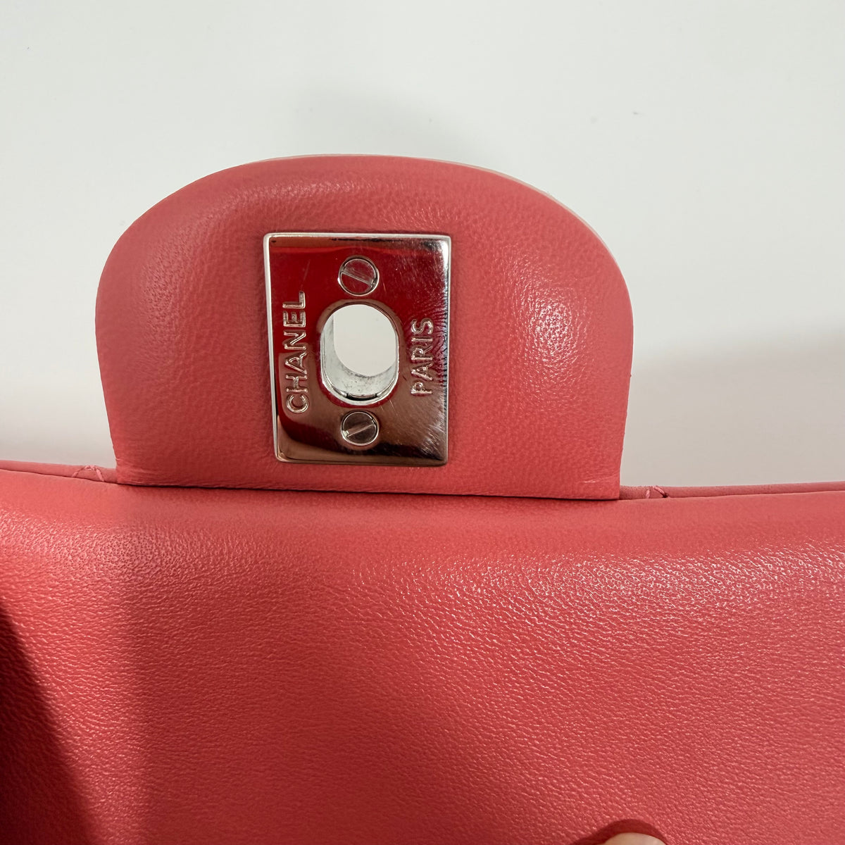 Chanel red and pink