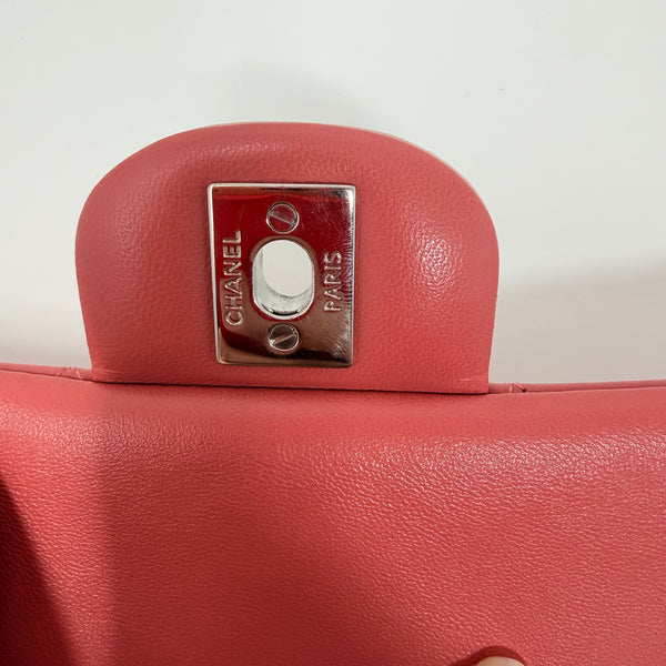 Chanel red and pink