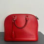 Louis Vuitton Alma Red Epi Leather