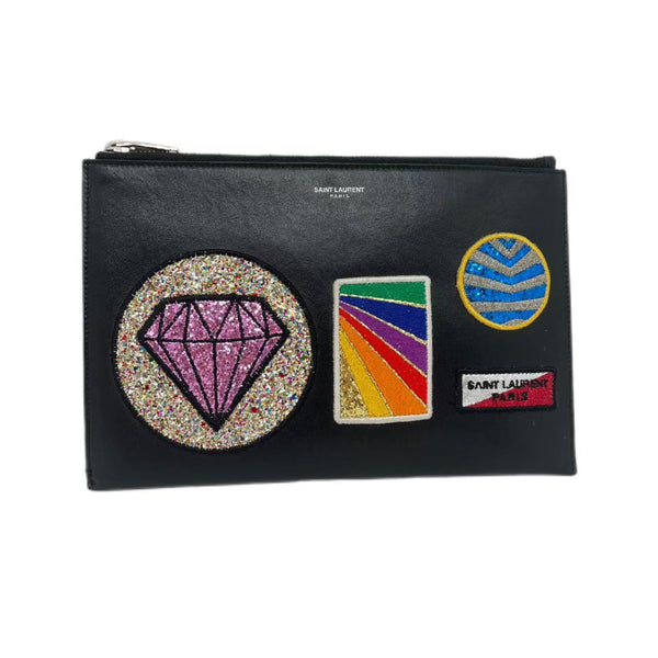 Black Saint Laurent Clutch