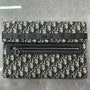 Dior Obligue Canvas Zip Bag