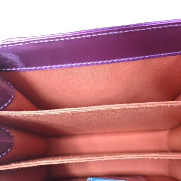 Bvlgari Serpenti Forever patent-leather shoulder bag