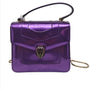 Bvlgari Serpenti Forever patent-leather shoulder bag