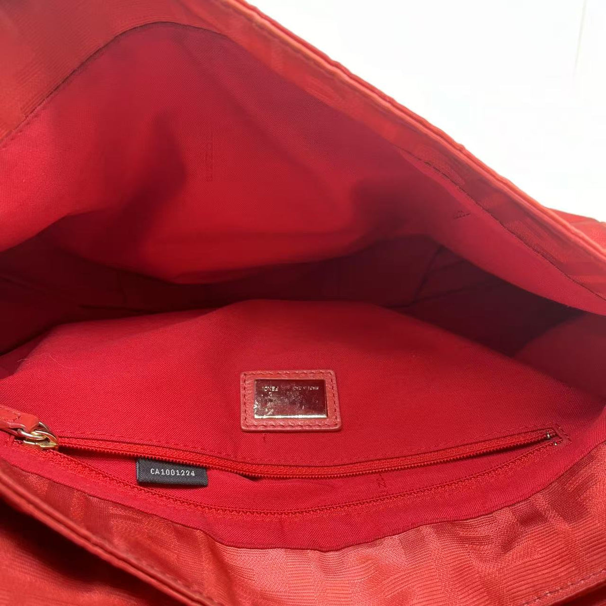 Fendi Handbag Nylon Canvas
