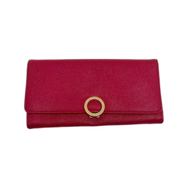 Red Bvlgari Wallet