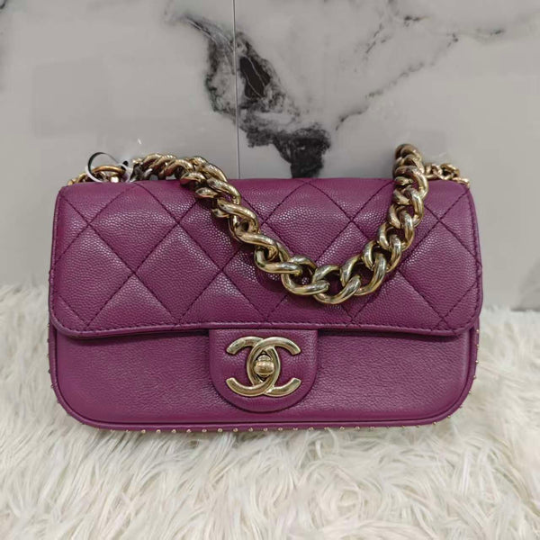 Chanel  leather crossbody bag