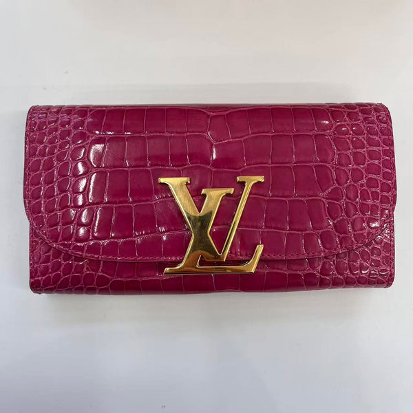 Louis Vuitton Crocodile Capucines Wallet
