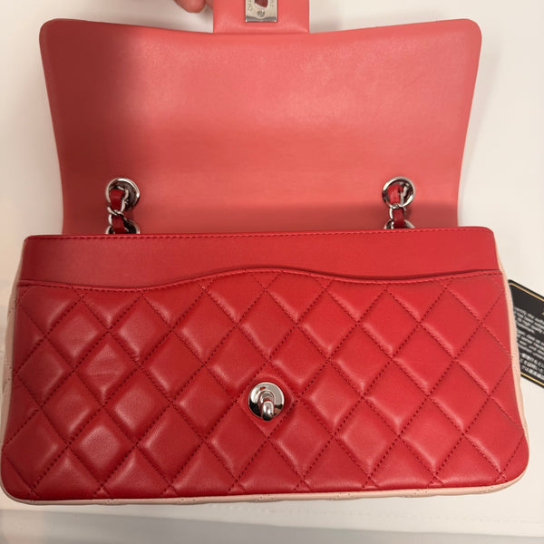 Chanel red and pink