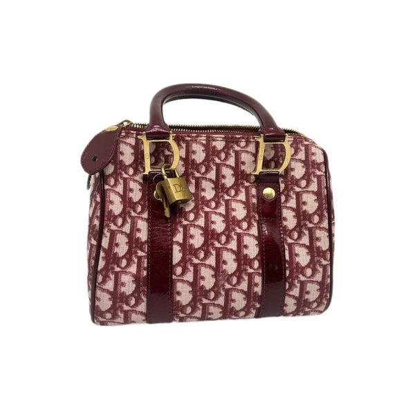 Dior bowling Dark red