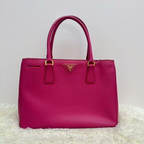 Prada Hot Pink Galleria Tote