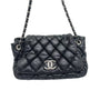 Chanel Black Quilted Bubble Flap Bag