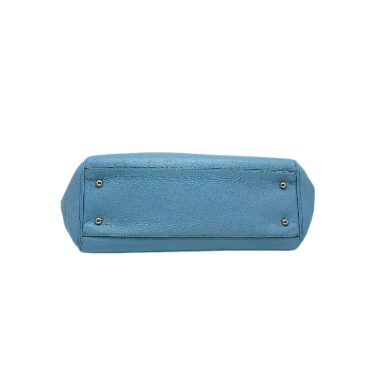 Loewe Blue Leather Heritage Tote