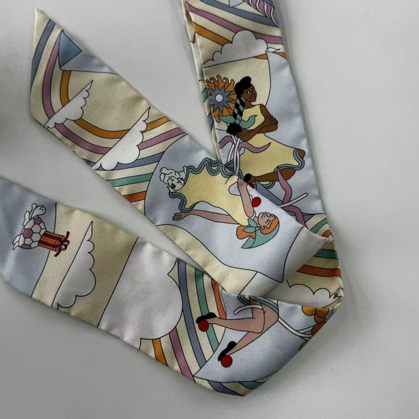 Hermès Twilly Cares Volants Schal