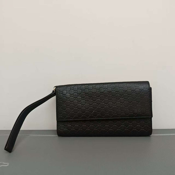 Gucci microguccissima leather wallet black