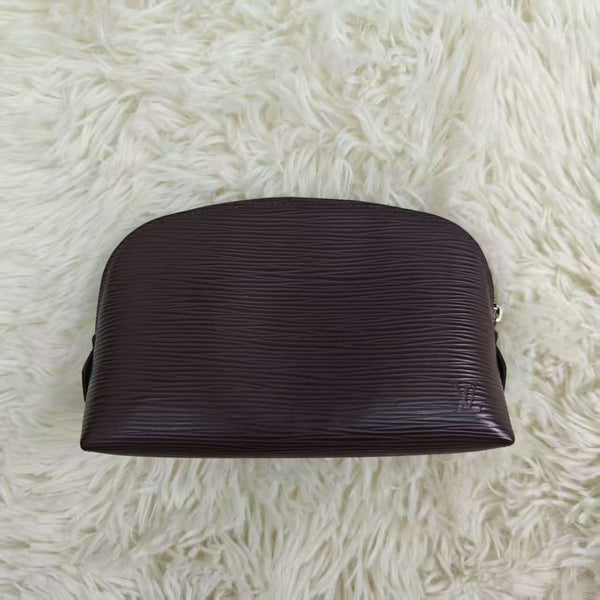 LOUIS VUITTON Epi Dark Purple Epi Leather Bag