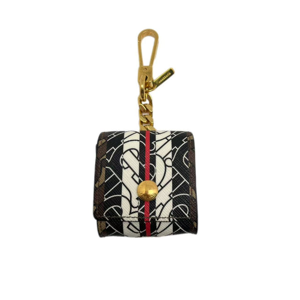 Burberry Multicolor Coated Canvas and Leather AirPod Pro Case