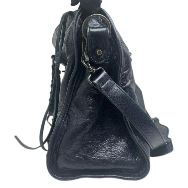 Balenciaga Classic Medium le City Handbag in Black