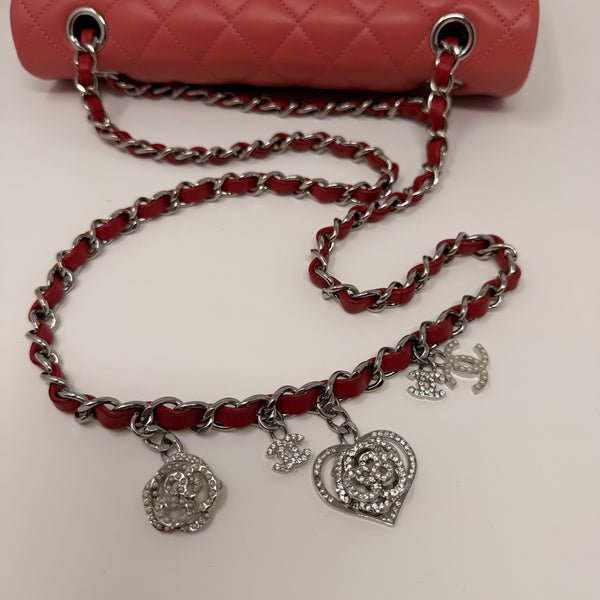 Chanel red and pink