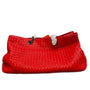Bottega Veneta Red Intrecciato Leather Tote