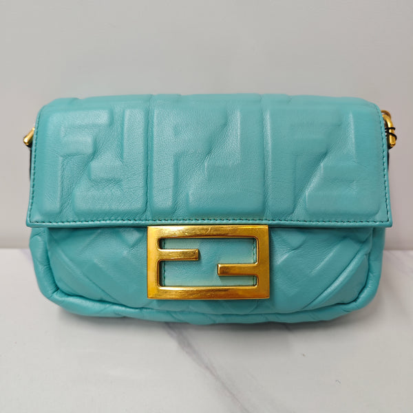 Fendi Baguette Bag Blue