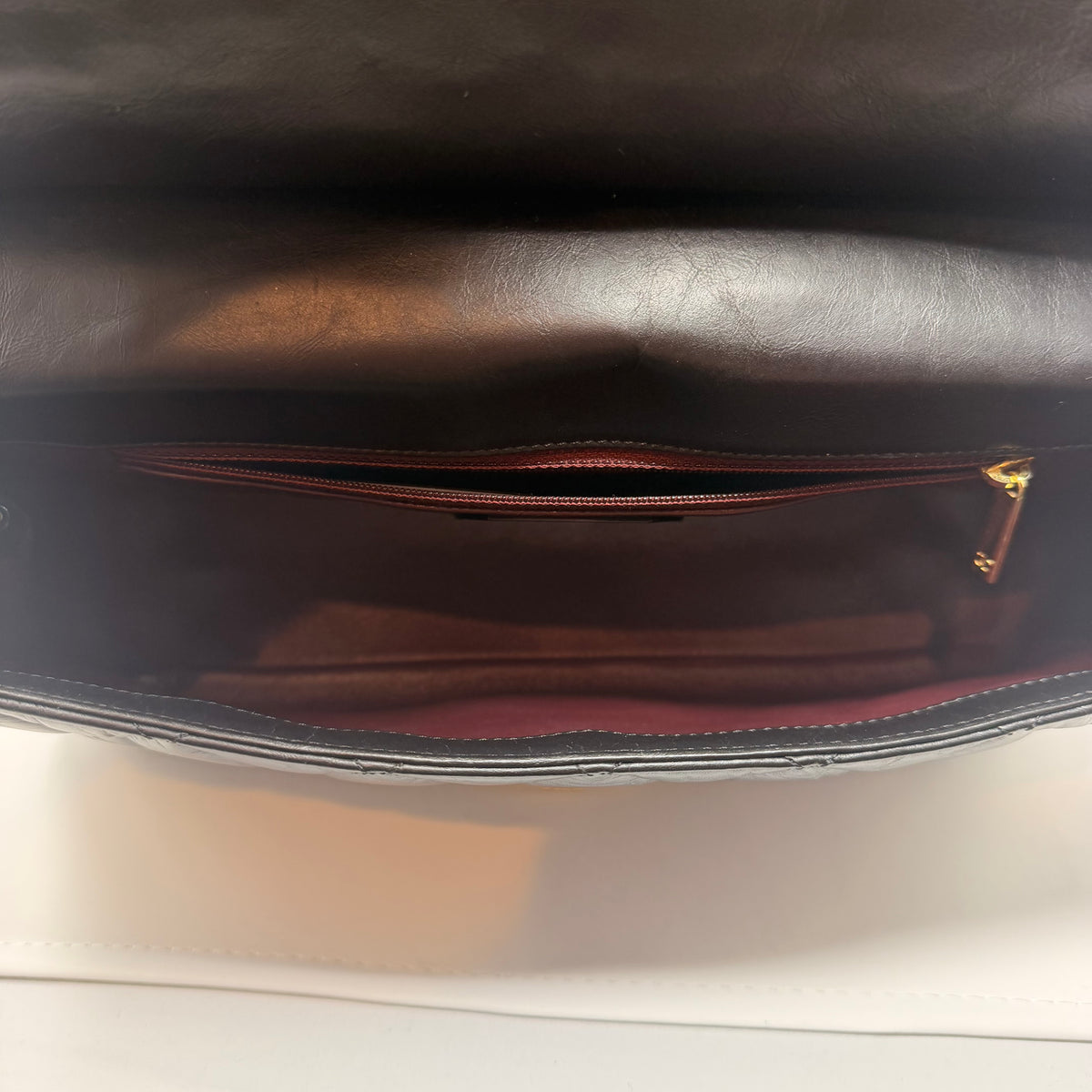 CHANEL Rare 2016 2.55 Reissue Hanger Flap Bag Black Aged Calfskin Gold Hardware