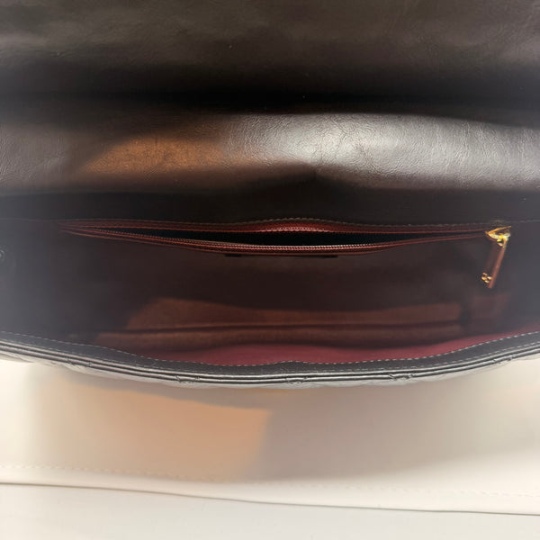 CHANEL Rare 2016 2.55 Reissue Hanger Flap Bag Black Aged Calfskin Gold Hardware