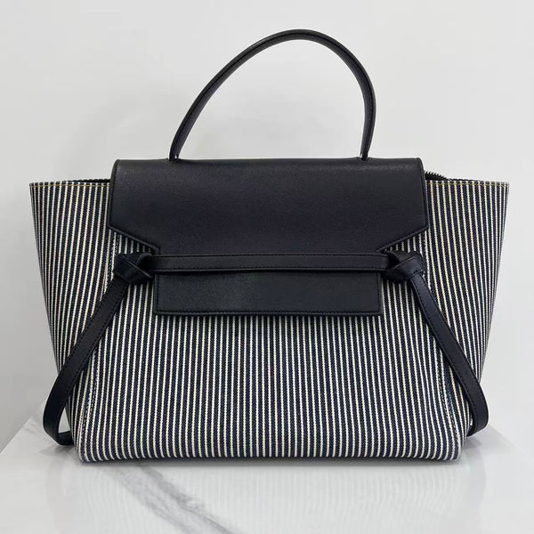 Celine Bag Striped Canvas