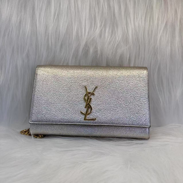 YSL Silver bag