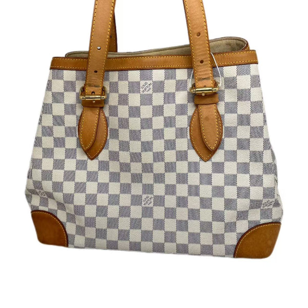 Louis Vuitton White Damier Azur Hampstead MM Bag