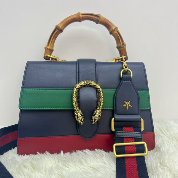 Gucci Bamboo Handbag Calfskin