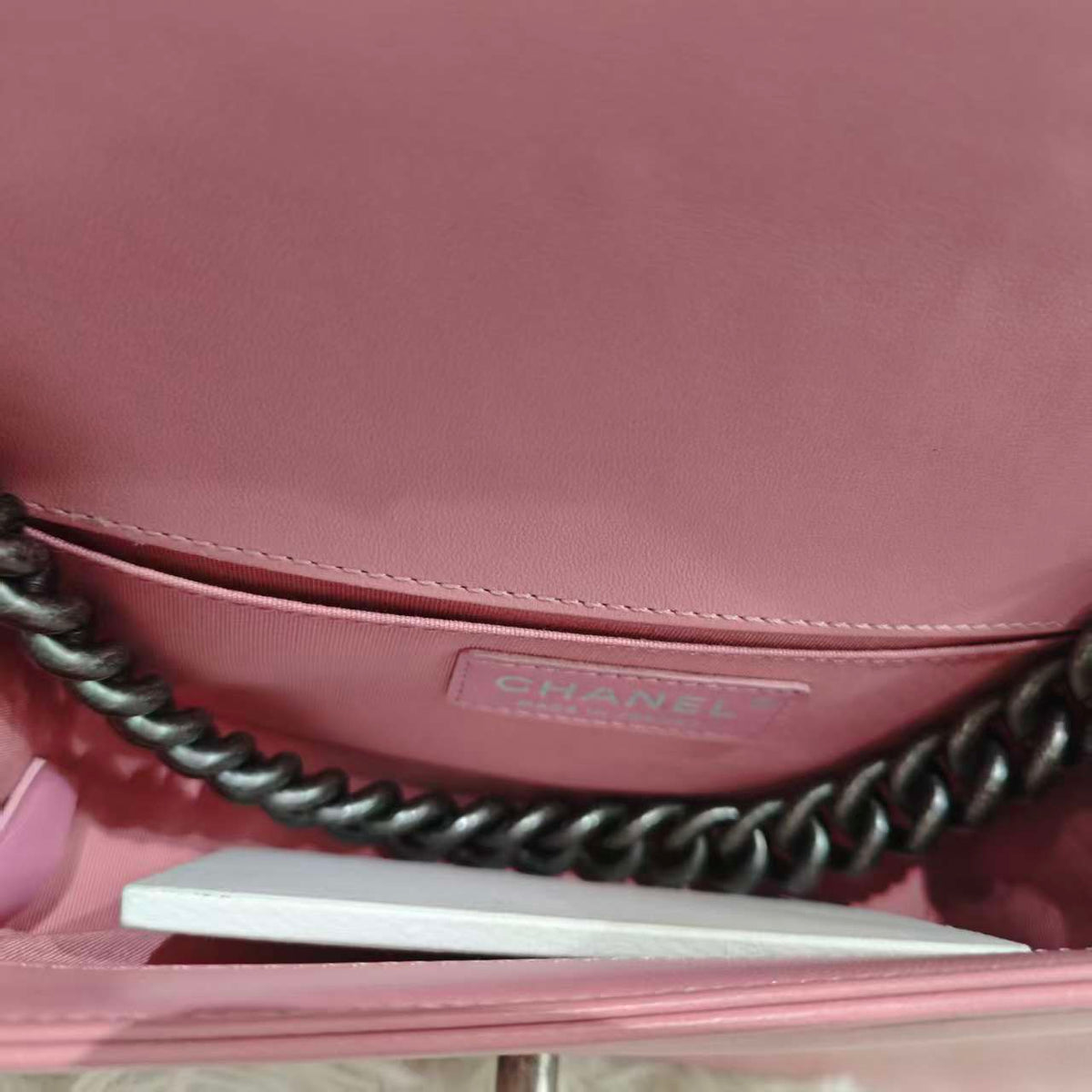 Chanel Medium Boy Bag Pink Shoulder Bags