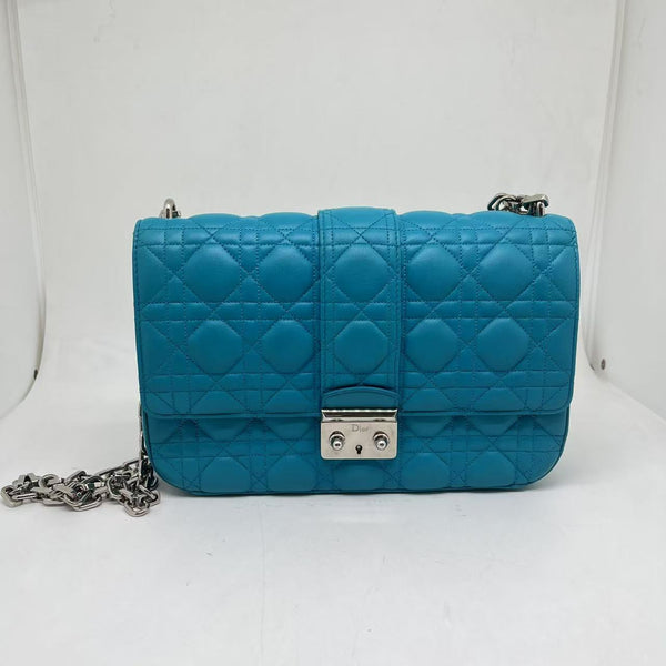 Blue Dior cross body bag