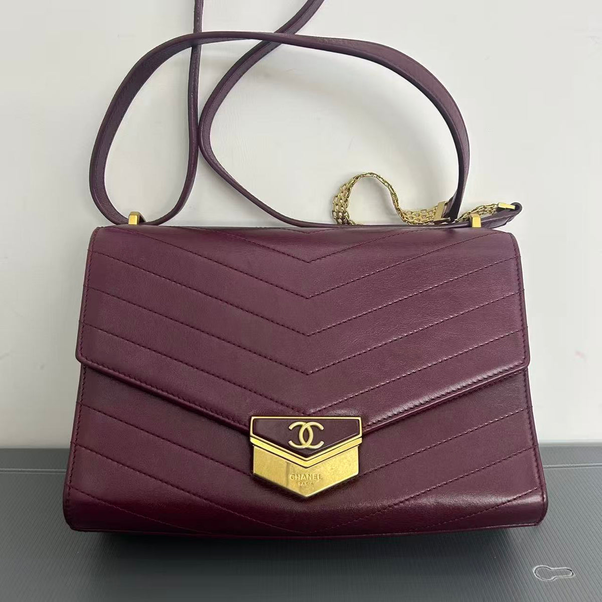 Chanel Medal Envelope Flap Bag