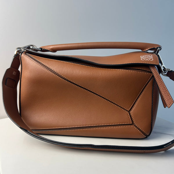 LOEWE Calfskin Medium Puzzle Bag