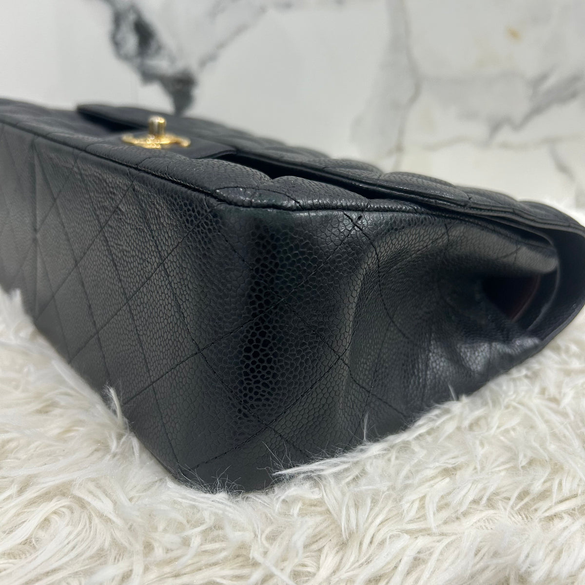 Chanel Jumbo Caviar Double Flap