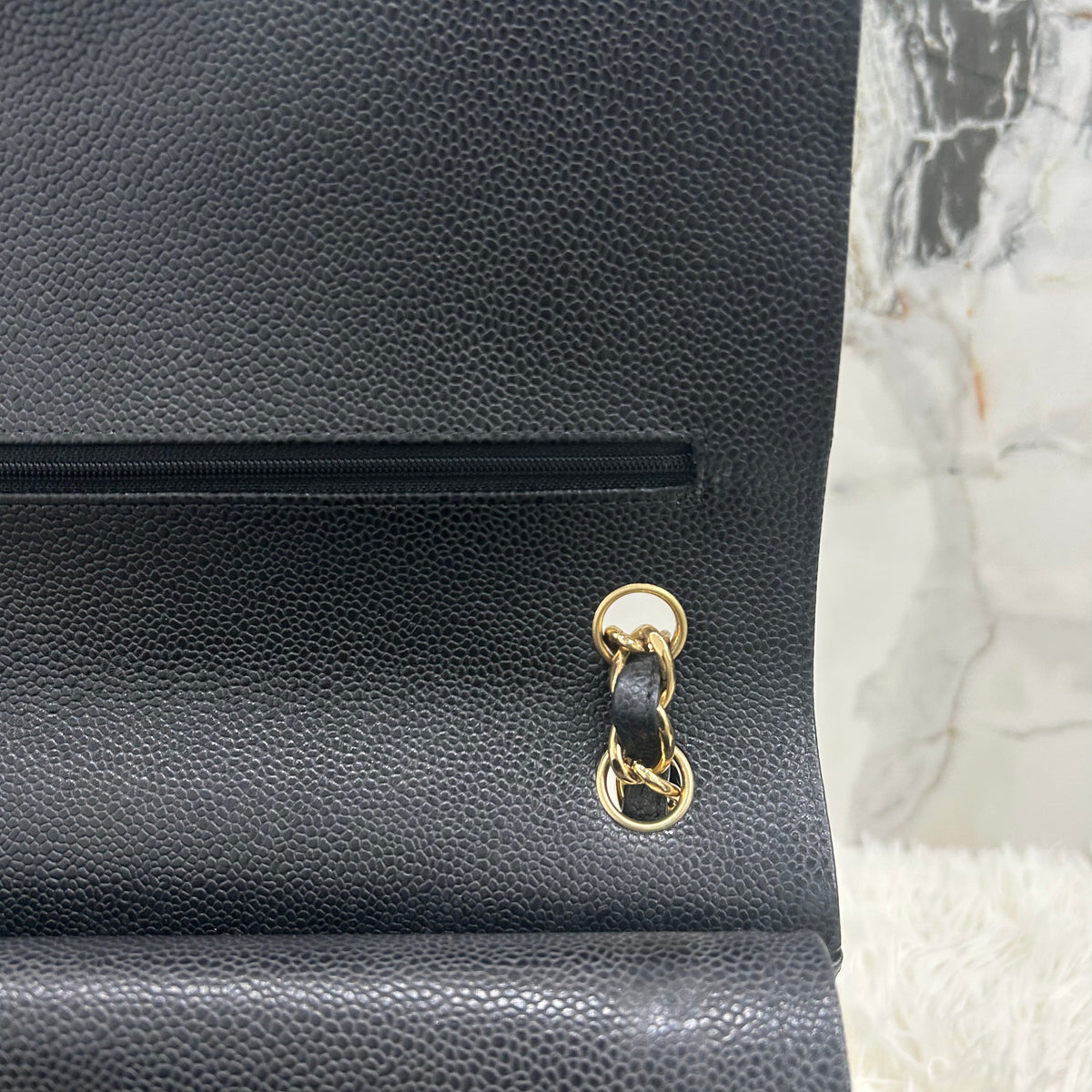 Chanel Jumbo Caviar Double Flap