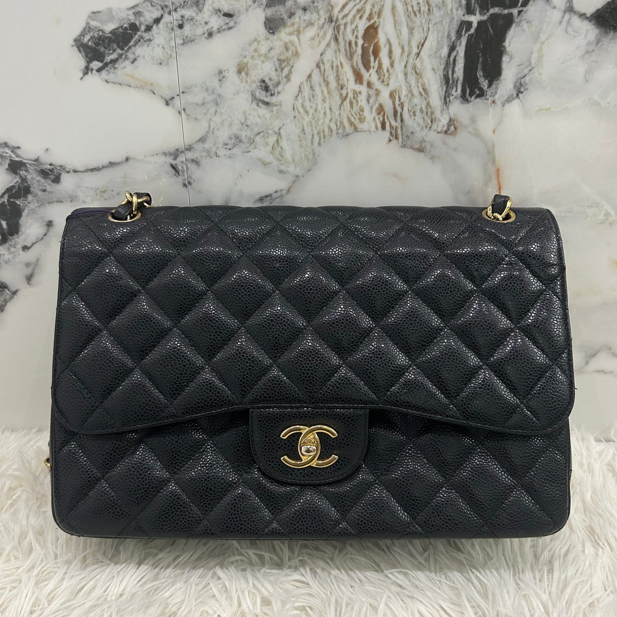 Chanel Jumbo Caviar Double Flap