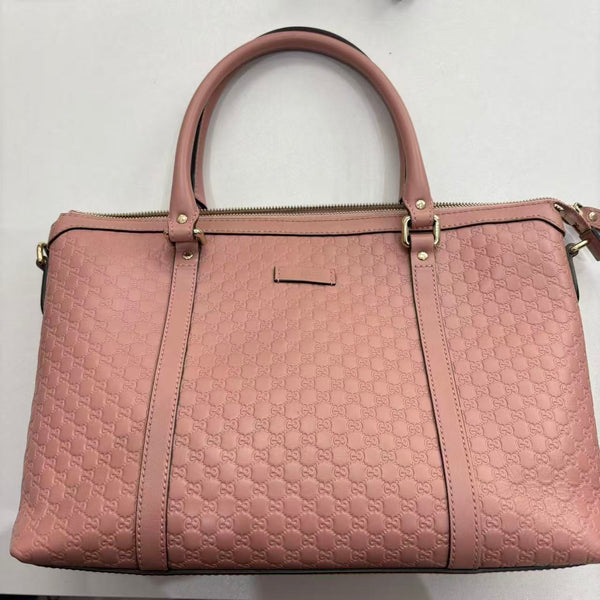 Gucci pink handle bag