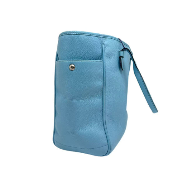 Loewe Blue Leather Heritage Tote