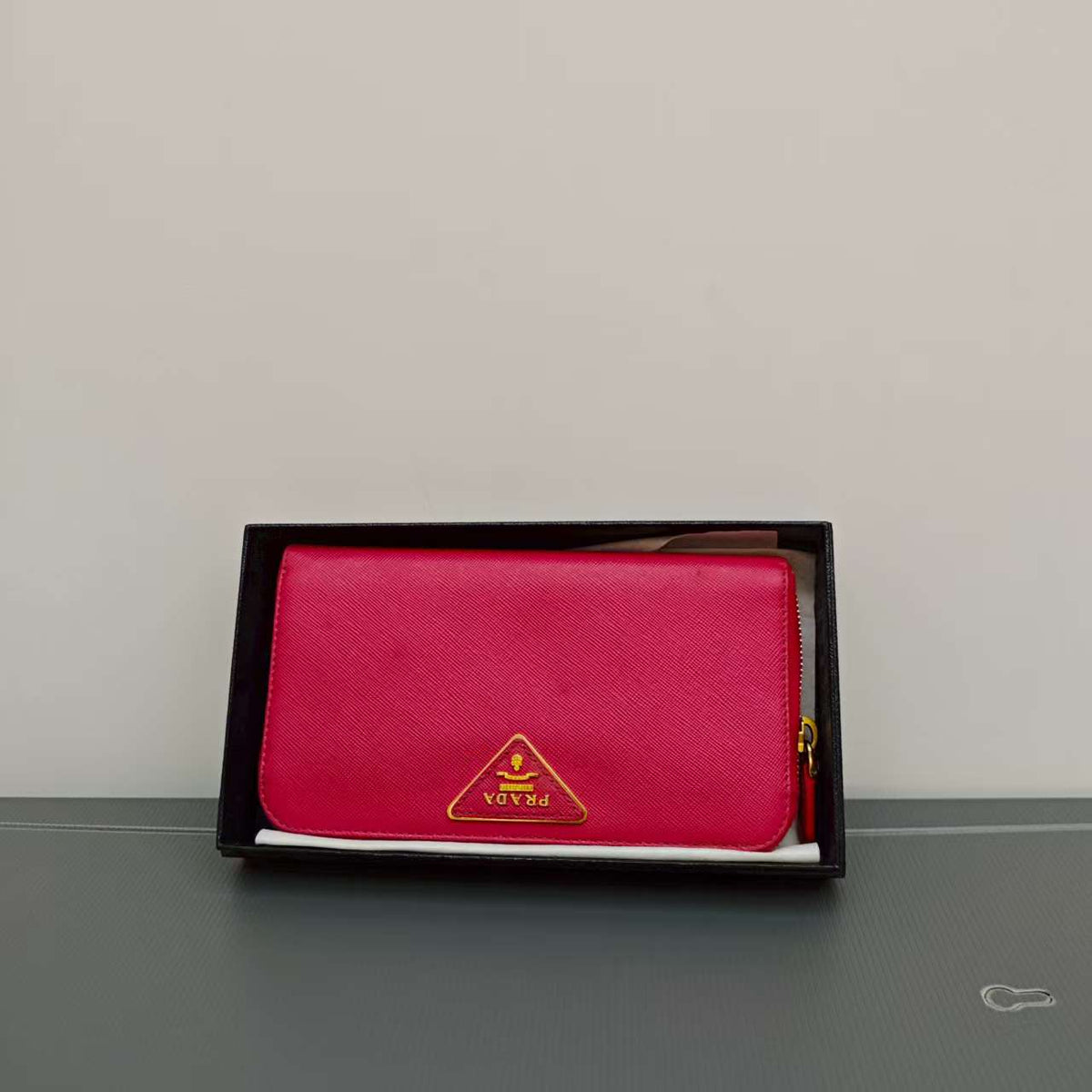 Prada continental wallet