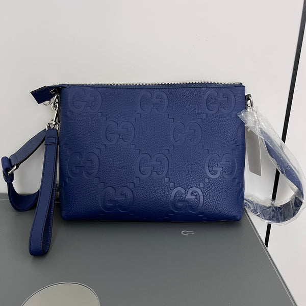 Gucci Clutch In Navy Blue